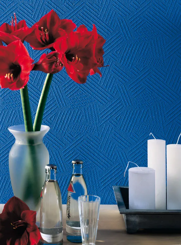 Glasgewebe in Blau