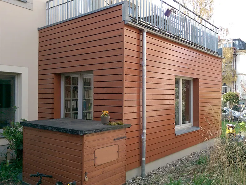 Holzverkleidung